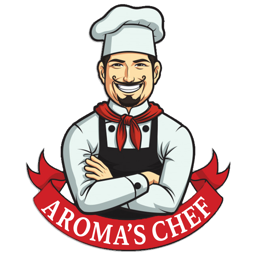 Aromas Chef logo.